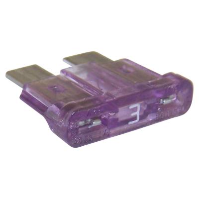 3 Amp Fuse for Multiple Vehicles (Purple) Crown Automotive
