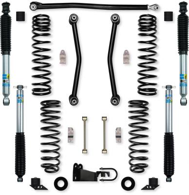 3.5 Inch Adventure System Suspension System for Jeep Wrangler JKU With Bilstein Shocks Rock Krawler