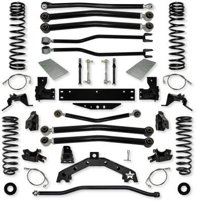 3.5 Inch Adventure X Long-Arm Suspension System for Jeep Wrangler JK With No Shocks Rock Krawler