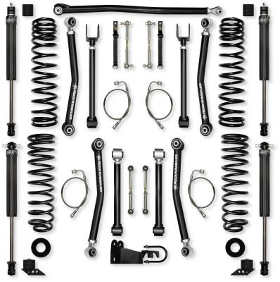 3.5 Inch Adventure X Suspension System for Jeep Wrangler JKU With IFP Shocks Rock Krawler