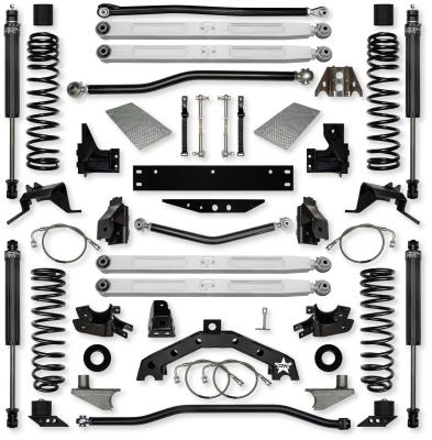3.5 Inch X Factor X2 Pro Elite 6 Inch Stretch Long-Arm Suspension System For Jeep Wrangler JK With IFP Shocks Rock Krawler