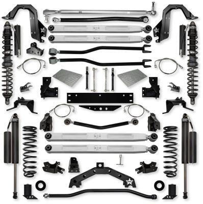 4.5 Inch Adventure X2 Pro Elite Coilover Long-Arm Suspension System For Jeep Wrangler JKU Comp Stage 1 Rock Krawler