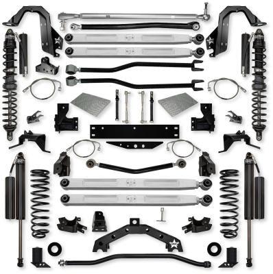 4.5 Inch Adventure X2 Pro Elite Coilover Long-Arm Suspension System For Jeep Wrangler JKU Comp Stage 2 Rock Krawler