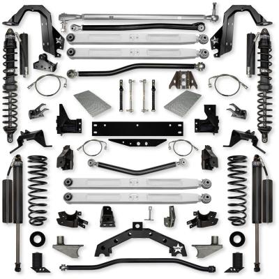 4.5 Inch X Factor X2 Pro Elite 6 Inch Stretch Coilover Long-Arm Suspension System For Jeep Wrangler JK Comp Stage 1 Rock Krawler