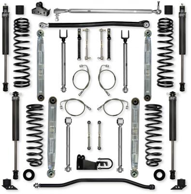 4.5 Inch X-Factor Pro Elite Mid-Arm Suspension System for Jeep Wrangler JK With IFP Shocks Rock Krawler