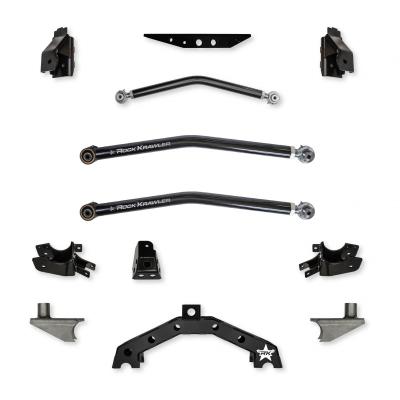 X-Factor X2 Rear Long-Arm w/ 6 Inch Rear Stretch Upgrade For Jeep Wrangler JK/JKU Rock Krawler