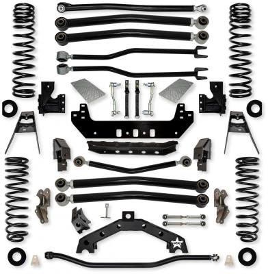 3.5 Inch Adventure X2 Long-Arm Suspension System for Jeep Wrangler JL Gas Models With No Shocks Rock Krawler