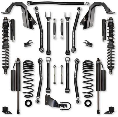 3.5 Inch Adventure X Coilover No Limits Mid-Arm Suspension System for Jeep Wrangler JLU Diesel Models Comp Stage 1 Rock Krawler