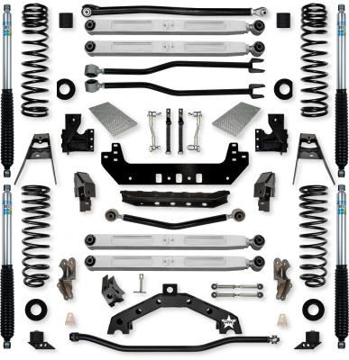 3.5 Inch Adventure X2 Pro Elite Long-Arm Suspension System for Jeep Wrangler JLU Diesel Models With Bilstein Shocks Rock Krawler
