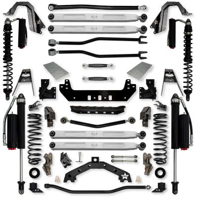 3.5 Inch Adventure X2 Pro Elite Coilover No Limits Long-Arm Suspension System for Jeep Wrangler JLU Diesel Models Comp System Stage 2 Rock Krawler