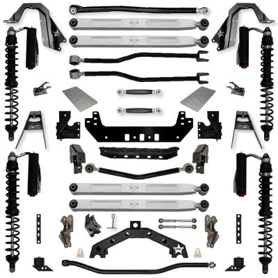 3.5 Inch Adventure X2 Pro Elite Coilover No Limits Long-Arm Suspension System for Jeep Wrangler JLU Diesel Models Trail Runner System Stage 2 Rock Krawler