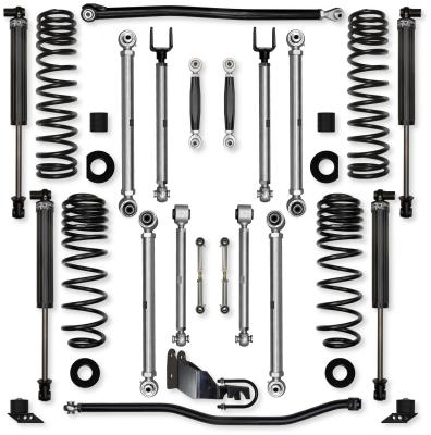 3.5 Inch X-Factor PRO No Limits Mid-Arm Suspension System for Jeep Wrangler JL Gas Models With IFP Shocks Rock Krawler