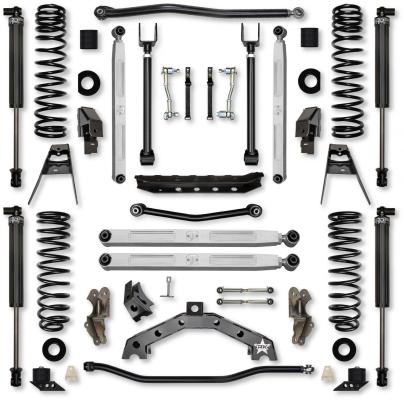 3.5 Inch T-REX Pro Elite Suspension System for Jeep Wrangler JLU 4XE Models With IFP Shocks Rock Krawler