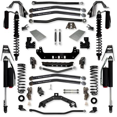 3.5 Inch X-Factor X2 Coilover No Limits Long-Arm Suspension System for Jeep Wrangler JLU 392 Models Comp System Stage 2 Rock Krawler