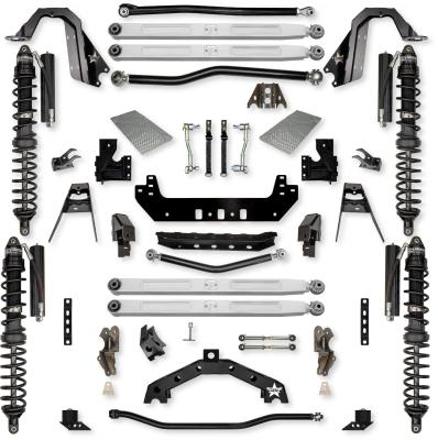 3.5 Inch X-Factor X2 Pro Elite Coilover Long-Arm Suspension System for Jeep Wrangler JL Gas Models Trail Runner System Stage 1 Rock Krawler