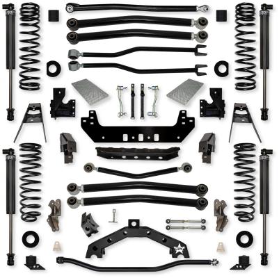 4.5 Inch Adventure X2 Long-Arm Suspension System for Jeep Wrangler JL Gas Models With IFP Shocks Rock Krawler