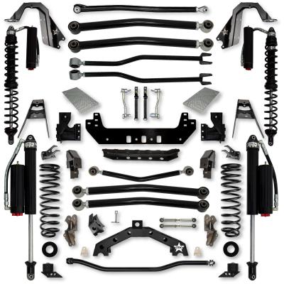 4.5 Inch Adventure X2 Coilover Long-Arm Suspension System for Jeep Wrangler JLU Diesel Models Comp System Stage 2 Rock Krawler