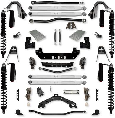 4.5 Inch X-Factor X2 Pro Elite Coilover No Limits Long-Arm Suspension System for Jeep Wrangler JL Gas Models Trail Runner System Stage 2 Rock Krawler