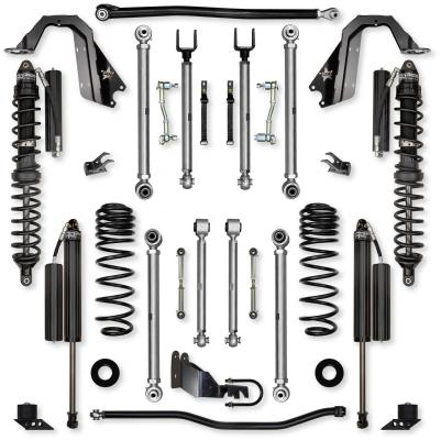 4.5 Inch X-Factor PRO Coilover Mid-Arm Suspension System for Jeep Wrangler JL Gas Models Comp Stage 1 Rock Krawler