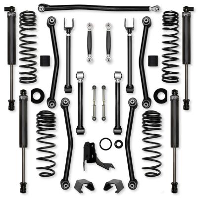 2.0 Inch Ultimate Adventure No Limits Mid-Arm Suspension System for 19-Present Gladiator JT Rubicon Only Gas Models With IFP Shocks Rock Krawler