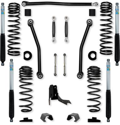 3.0 Inch Adventure No Limits Mid-Arm Suspension System for Jeep Gladiator JT Rubicon Diesel Models With Bilstein Shocks Rock Krawler