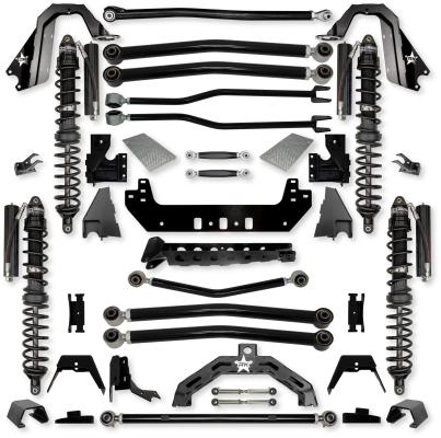 3.0 Inch Adventure X2 Coilover No Limits Long-Arm Suspension System for Jeep Gladiator JT Diesel Models Trail Runner System Stage 1 Rock Krawler