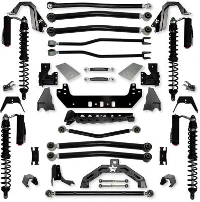 3.0 Inch Adventure X2 Coilover No Limits Long-Arm Suspension System for Jeep Gladiator JT Gas Models Trail Runner System Stage 2 Rock Krawler