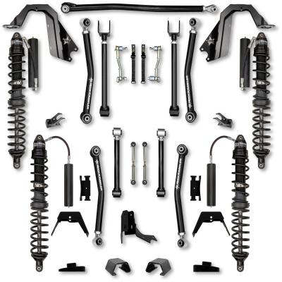 3.0 Inch Adventure X Coilover Mid-Arm Suspension System for Jeep Gladiator JT Diesel Models Trail Runner System Stage 1 Rock Krawler