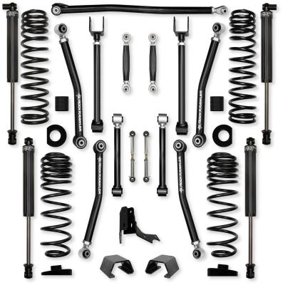 3.0 Inch Adventure X No Limits Mid-Arm Suspension System for Jeep Gladiator JT Rubicon Diesel Models With IFP Shocks Rock Krawler