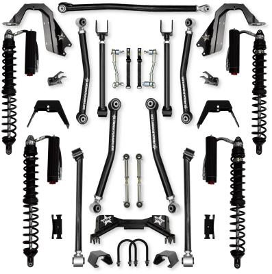 3.0 Inch Adventure X Pro Coilover Mid-Arm Suspension System for Jeep Gladiator JT Gas Models Trail Runner System Stage 2 Rock Krawler