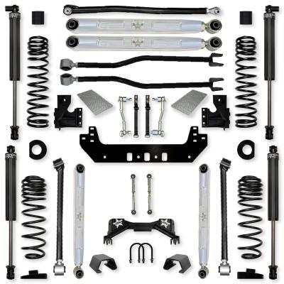 3.0 Inch Silverback Pro Elite Long-Arm Suspension System for Jeep Gladiator Gas Models With IFP Shocks Rock Krawler
