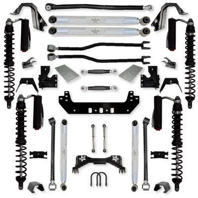 3.0 Inch Silverback Pro Elite Coilover No Limits Long-Arm Suspension System for Jeep Gladiator Gas Models Trail Runner System Stage 2 Rock Krawler