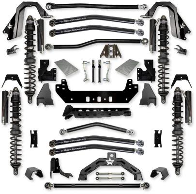 3.0 Inch X-Factor X2 Coilover Long-Arm Suspension System for Jeep Gladiator JT Diesel Models Trail Runner System Stage 1 Rock Krawler