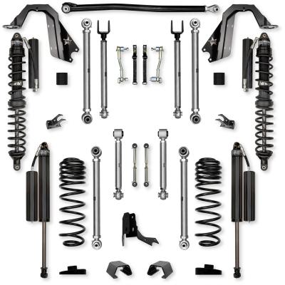 3.0 Inch X-Factor PRO Coilover Mid-Arm Suspension System for Jeep Gladiator JT Diesel Models Comp Stage 1 Rock Krawler