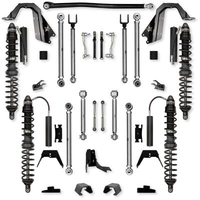 3.0 Inch X-Factor PRO Coilover Mid-Arm Suspension System for Jeep Gladiator JT Gas Models Trail Runner System Stage 1 Rock Krawler
