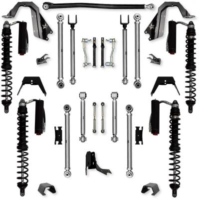 3.0 Inch X-Factor PRO Coilover Mid-Arm Suspension System for Jeep Gladiator JT Gas Models Trail Runner System Stage 2 Rock Krawler
