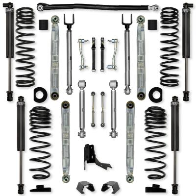 3.0 Inch X-Factor Pro Elite Mid-Arm Suspension System for Jeep Gladiator JT Gas Models With IFP Shocks Rock Krawler