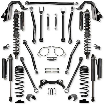 4.5 Inch Adventure X Pro Coilover No Limits Mid-Arm Suspension System for Jeep Gladiator JT Gas Models Rock Krawler
