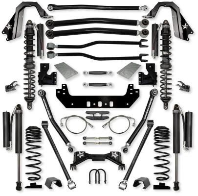 4.5 Inch Silverback Coilover No Limits Long-Arm Suspension System for Jeep Gladiator Gas Models Comp Stage 1 Rock Krawler