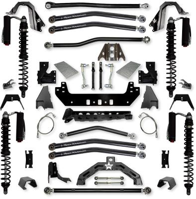 4.5 Inch X-Factor X2 Coilover Long-Arm Suspension System for Jeep Gladiator JT Diesel Models Trail Runner System Stage 2 Rock Krawler
