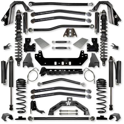 4.5 Inch X-Factor X2 Coilover No Limits Long-Arm Suspension System for Jeep Gladiator JT Diesel Models Comp Stage 1 Rock Krawler