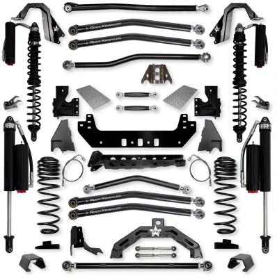 4.5 Inch X-Factor X2 Coilover No Limits Long-Arm Suspension System for Jeep Gladiator JT Diesel Models Comp System Stage 2 Rock Krawler