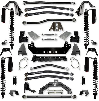 4.5 Inch X-Factor X2 Coilover No Limits Long-Arm Suspension System for Jeep Gladiator JT Diesel Models Trail Runner System Stage 2 Rock Krawler