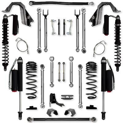 4.5 Inch X-Factor PRO Coilover Mid-Arm Suspension System for Jeep Gladiator JT Gas Models Comp System Stage 2 Rock Krawler