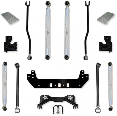 Silverback Pro Elite Hybrid Arm Upgrade System For Jeep Gladiator JT Rock Krawler