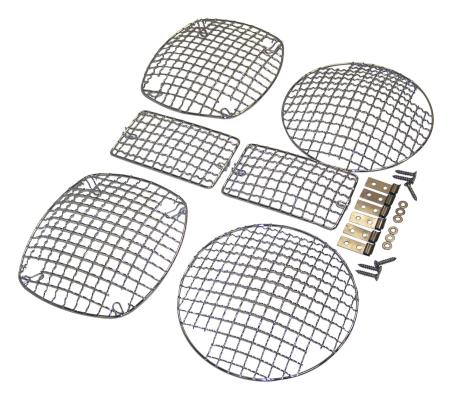 Incl. Headlamp/Tail Lamp/Turn Signal Guards Chrome RT Off Road