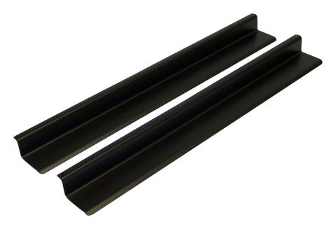 Black Power Coated Entry Guard Set for 2007-2018 Jeep JK Wrangler w/ 2 Doors RT Off Road