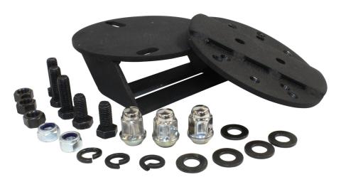 Textured Black Spare Tire Spacer for Jeep JK, TJ, YJ Wranglers, CJ-7, CJ-8 RT Off Road