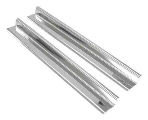 2-Piece Stainless Steel Entry Guard Set for 2007-2018 JK Wrangler w/ 2 Doors RT Off Road