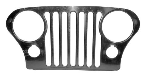 Stainless Steel Grille Overlay for 1972-1986 Jeep CJs RT Off Road